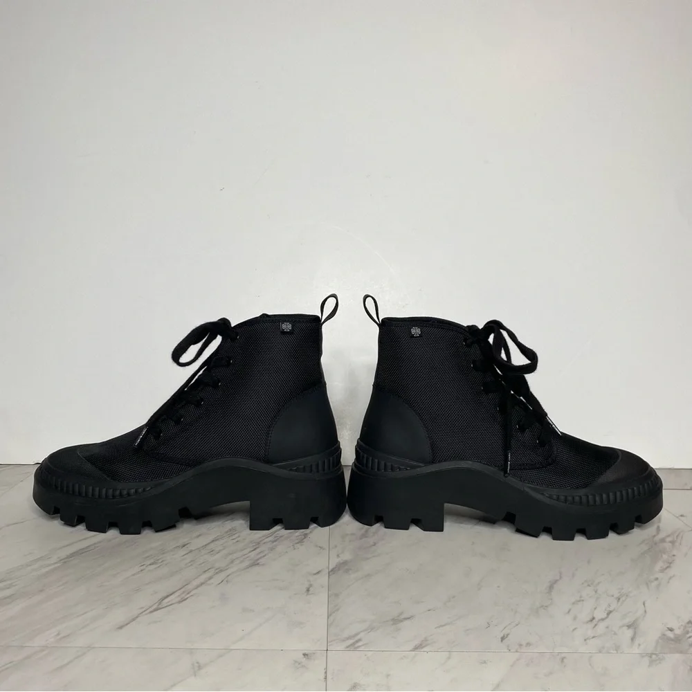 Tory Burch Camp Black Sneaker Boot 7M